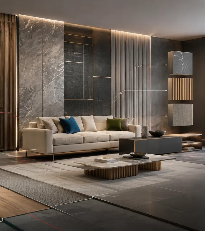 SMB Furniture, Walls & Floors — furniture, wall finishes and flooring